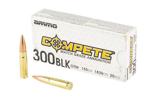 Ammunition Ammo Inc Compete 300Blackout AMMO INC 300BLK 155GR OTM 20/200 • Model: Compete